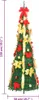 vidaXL Pop-Up-Weihnachtsbaum Künstlich 100 LEDs Grün 150 cm Produktbild-Vorschau 6