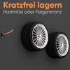 DORFER Reifen Wandhalterung 4er Set | 4x Reifenhalter Produktbild-Vorschau 7