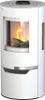Thermia Kaminofen Hiron Trio Stahl weiß 6 kW Produktbild-Vorschau 1