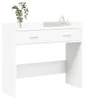 vidaXL Tavolino da salotto bianco 90 x 35 x 80 cm in Anteprima dell’immagine prodotto 3