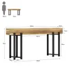 Consolle stretta Tribesigns da 160 cm, in stile rustico - Anteprima dell’immagine prodotto 2