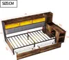 A diagram of a bed with dimensions indicated by numbers and lines. Podgląd zdjęcia produktu