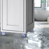 VOUNOT® Badezimmerschrank Hoch mit 2 Türen und 1 Schublade, Produktbild-Vorschau 4