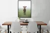 MuchoWow® MuchoWow® Gerahmtes Poster Kuh - Nebel - Gras Produktbild-Vorschau 2