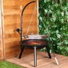ProGarden Bol de feu avec grill BBQ 55 cm Voir les images du produit 2