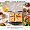 Syntrox Germany Keramik Sandwichmaker 1600W Antihaft 4 Produktbild-Vorschau 6