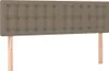 Maison Exclusive - Boxspringbett mit Matratze Taupe 140x200 Produktbild-Vorschau 5