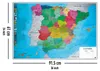 Poster physische und politische karte von spanien Produktbild-Vorschau 5