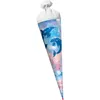 Roth Schultüte Delfine 70cm, Glitter, rund, Rot(h)-Spitze, Produktbild-Vorschau 7