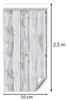 Selbstklebende Tapete Möbelfolie Holzoptik Weiß Shabby Chic Produktbild-Vorschau 4