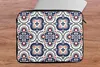 MuchoWow® Laptop Hülle 17 Zoll Laptoptasche Blumen - Retro Produktbild-Vorschau 6