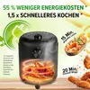 GOURMETmaxx Friteuse à air chaud avec 2,3 l & 1000 watts - Voir les images du produit 17