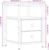 Nachttisch Grau Sonoma-Eiche 34x35,5x50 cm Holzwerkstoff Produktbild-Vorschau 10