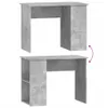 vidaXL Schreibtisch Betongrau 100x55x75 cm Holzwerkstoff Produktbild-Vorschau 6