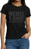 Spreadshirt Weißes T-Shirt Black Edition Frauen T-Shirt, Produktbild-Vorschau 1