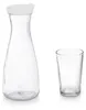 Relaxdays Wasserkaraffe Set mit Gläsern, 5-teiliges Set, 1 Produktbild-Vorschau 9