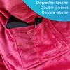 NYVI Ärmeldecke CozyWear Deluxe 170x200 cm Anthrazit - Produktbild-Vorschau 3