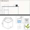 LECHUZA-Tischgefäß CUBE Premium 16 Weiß Highgloss | Produktbild-Vorschau 11