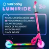 LUMI RIDE Trottinette pour enfants avec roues LED, freins Voir les images du produit 3