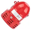 220V 120DB Červený mini kovový motorový alarm Průmyslová Náhled obrázku produktu 7
