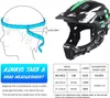 Kask rowerowy Lixada, kask dziecięcy odwracalny pełny i Podgląd zdjęcia produktu 3