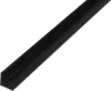alfer Winkel 2 m, 15 x 15 mm PVC (Kunststoff) glatt schwarz Produktbild-Vorschau 2