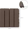 Outsunny 9 er Set Terassenfliesen Balkon Patio 30 x 30 cm Produktbild-Vorschau 3