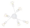 Globo Lighting Deckenleuchte Metall weiß, Metall weiß, ø: Produktbild-Vorschau 4