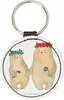 Mr. & Mrs. Panda Schlüsselanhänger Bären mit Blumenkranz - Produktbild-Vorschau 1