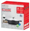 Anti-aanbak marmermotief pan, 28 cm, 4 liter met deksel, Productafbeelding-voorbeeld 5