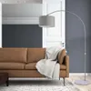 MONZANA® Bogenlampe Stoffschirm Marmorfuß 150-175 cm Produktbild-Vorschau 5