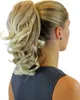 A woman's head and shoulders are shown from the side, wearing a hairpiece. Produktbild-Vorschau