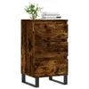 vidaXL Sideboard Räuchereiche 40x35x70 cm Holzwerkstoff Produktbild-Vorschau 3