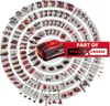 Smerigliatrice angolare a batteria Einhell AXXIO 18/125 Q Anteprima dell’immagine prodotto 35
