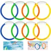 8er Set Tauchspielzeug Kinder Pool, bunte sinkende Produktbild-Vorschau 1