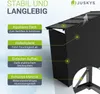 Juskys Kaminholzregal mit Dach 185x70x185 cm, 2,4 m³, Produktbild-Vorschau 5