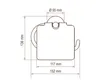 Lenz SIVO Toilettenpapierhalter mit Deckel - Graphit- Produktbild-Vorschau 4