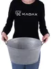 Vasca in zinco KADAX da 19 litri per giardino, grande vasca Anteprima dell’immagine prodotto 3