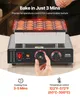 VEVOR mini pancake maker olandese muffin waffle ferro con Anteprima dell’immagine prodotto 3