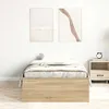 vidaXL Rám postele Sonoma dub 100x200 cm Náhled obrázku produktu 3