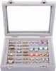 Kurtzy Jewelry Organizer Ring Aufbewahrung Schmuckkasten Produktbild-Vorschau 1