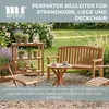 Mr. Deko Beistelltisch Burton rund 60 cm Teakholz natur Produktbild-Vorschau 10