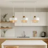 LUXOLAR - Pendelleuchte 3 flammig Weiß E27 60 W - Produktbild-Vorschau 2