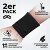 2er Set Handgelenktasche Schwarz Sport Armband mit Produktbild-Vorschau 1