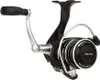 A black and silver fishing reel is shown against a white background. Náhľad obrázku produktu