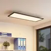 Lindby LED-Panel Nelios, 80 x 30 cm, 4.000K, schwarz, Produktbild-Vorschau 3