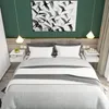 Zenzee Wandnachttisch, 2er set, Weiß, Wandschrank mit Produktbild-Vorschau 2