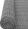 vidaXL Recinzione da giardino bifacciale in PVC 90 x 300 cm Anteprima dell’immagine prodotto 4