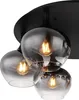 Globo Lighting Deckenleuchte Metall schwarz matt, 6x E27 Produktbild-Vorschau 3