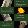 A collage of images and text describing the features of a lamp. Náhled obrázku produktu